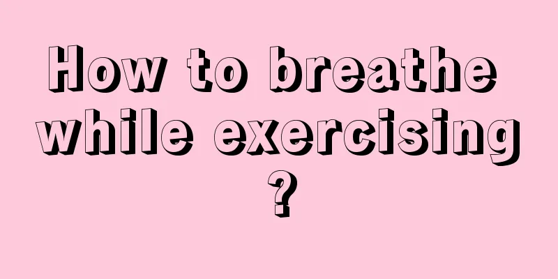 How to breathe while exercising?
