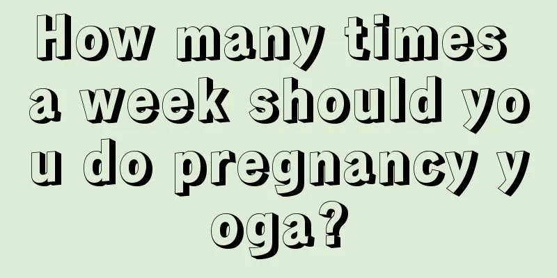 How many times a week should you do pregnancy yoga?