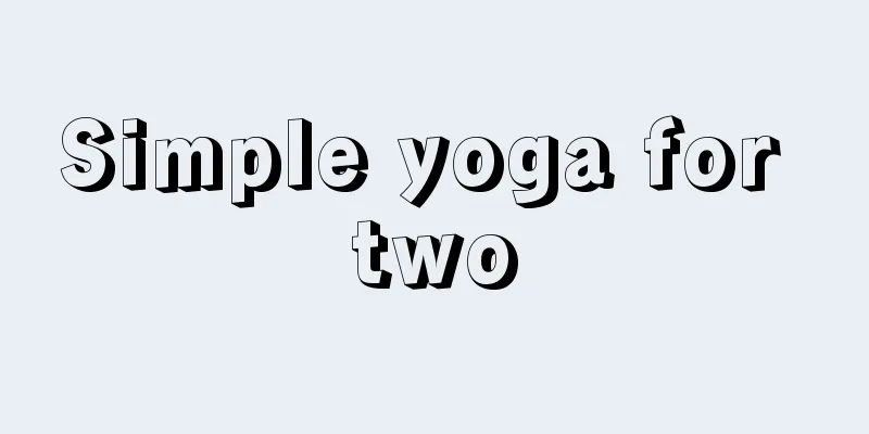 Simple yoga for two