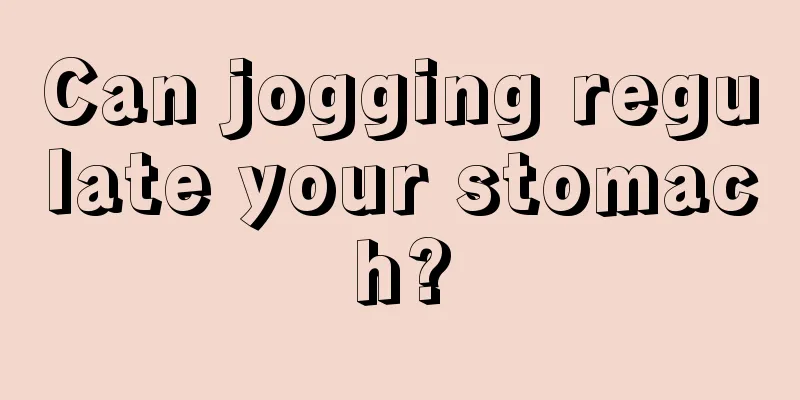 Can jogging regulate your stomach?
