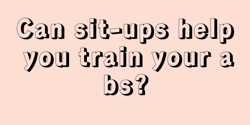 Can sit-ups help you train your abs?