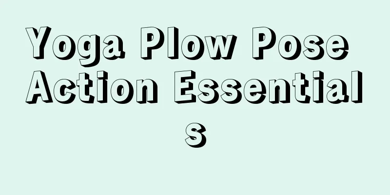 Yoga Plow Pose Action Essentials
