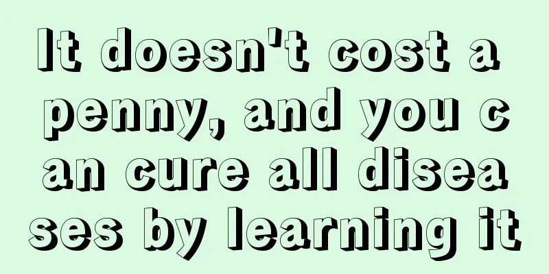 It doesn't cost a penny, and you can cure all diseases by learning it