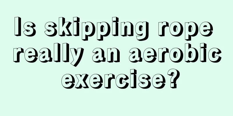 Is skipping rope really an aerobic exercise?