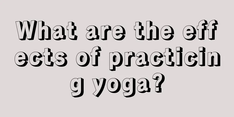 What are the effects of practicing yoga?