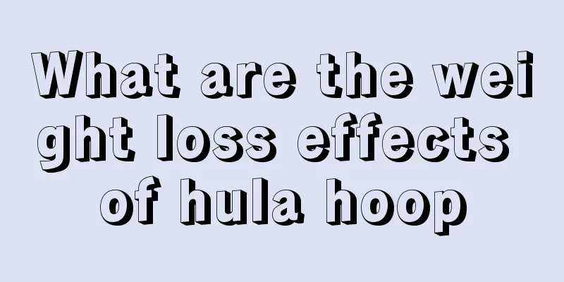 What are the weight loss effects of hula hoop