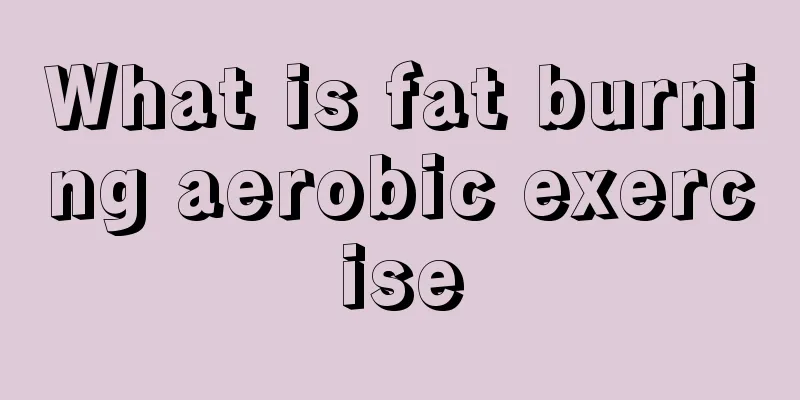 What is fat burning aerobic exercise