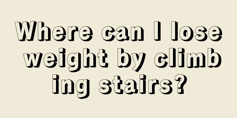 Where can I lose weight by climbing stairs?