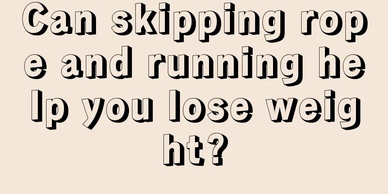 Can skipping rope and running help you lose weight?