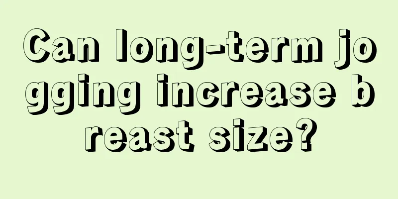 Can long-term jogging increase breast size?