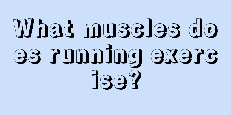 What muscles does running exercise?