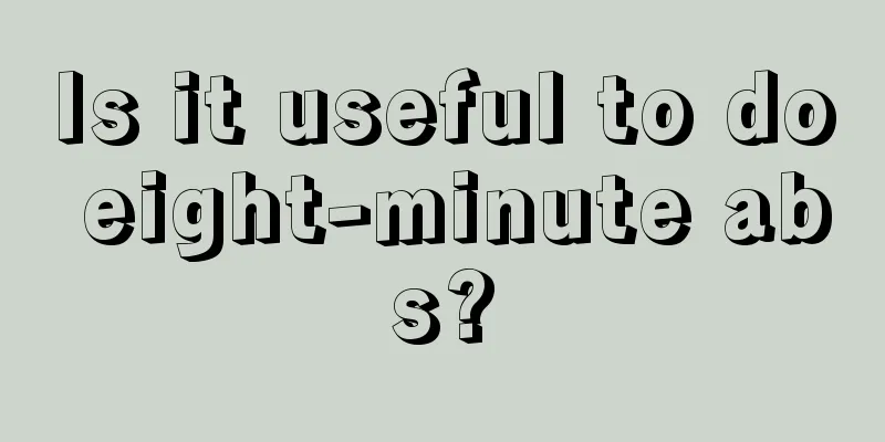 Is it useful to do eight-minute abs?
