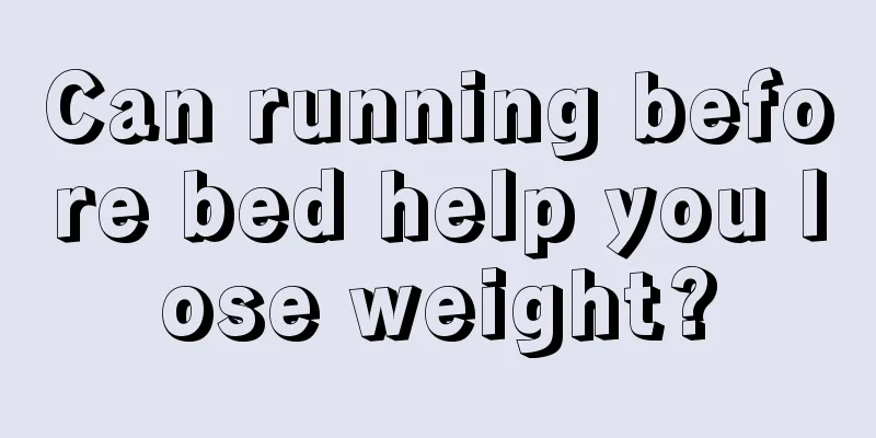 Can running before bed help you lose weight?