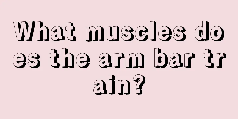 What muscles does the arm bar train?