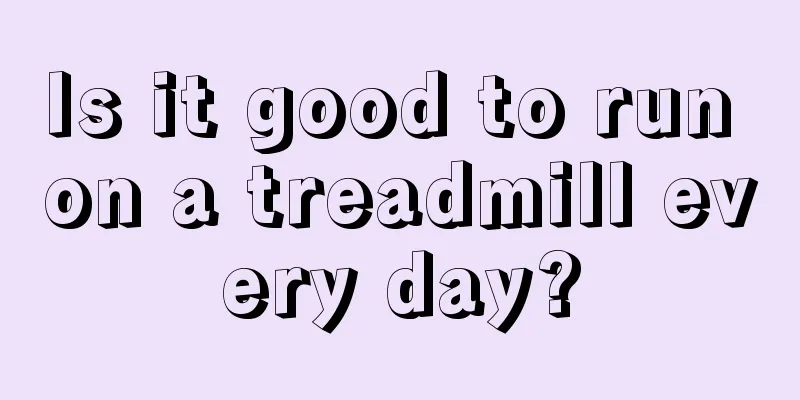 Is it good to run on a treadmill every day?