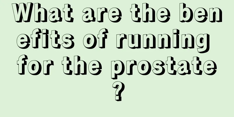 What are the benefits of running for the prostate?