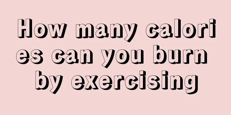 How many calories can you burn by exercising