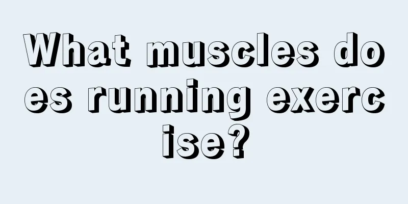 What muscles does running exercise?