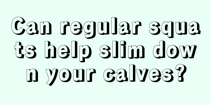 Can regular squats help slim down your calves?