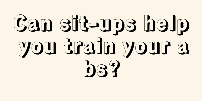 Can sit-ups help you train your abs?