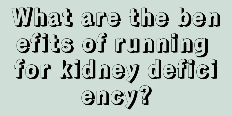 What are the benefits of running for kidney deficiency?