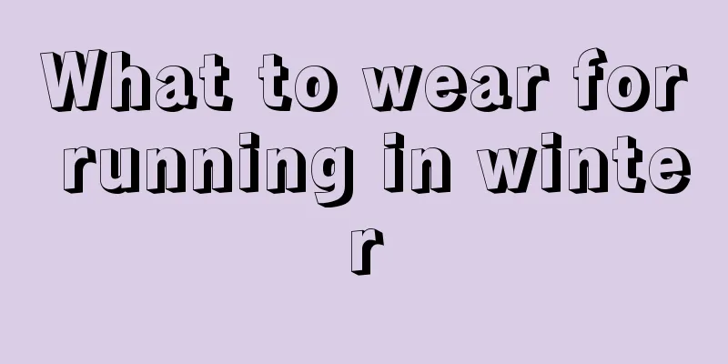 What to wear for running in winter