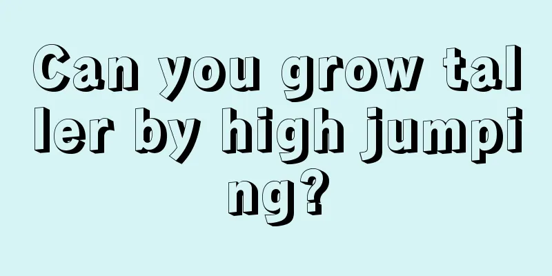 Can you grow taller by high jumping?
