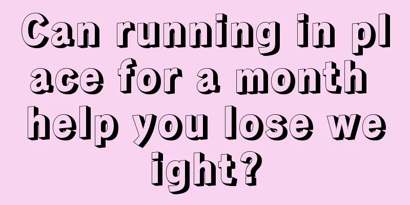 Can running in place for a month help you lose weight?