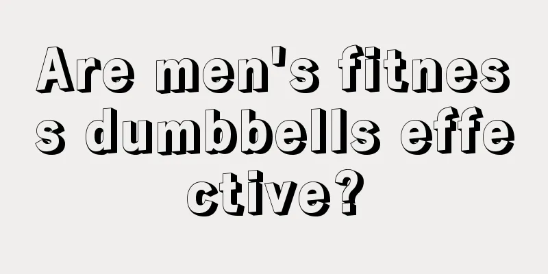 Are men's fitness dumbbells effective?