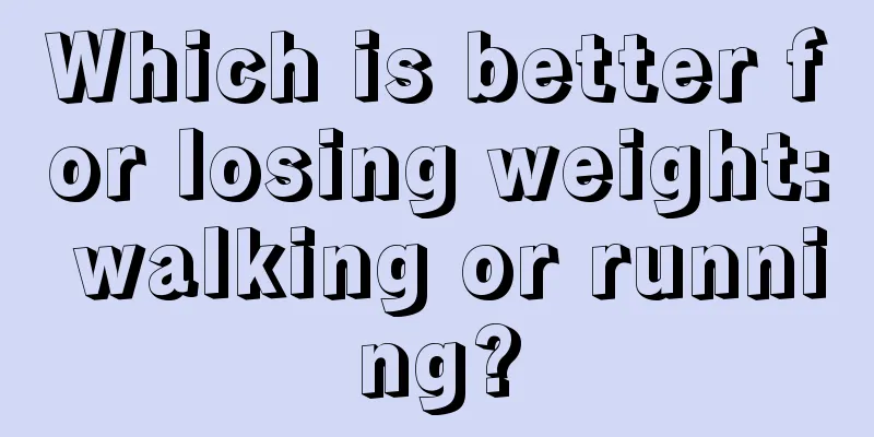 Which is better for losing weight: walking or running?