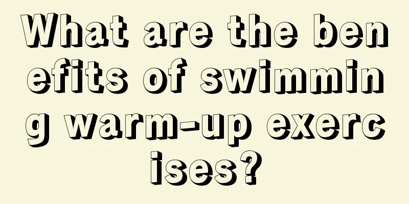 What are the benefits of swimming warm-up exercises?