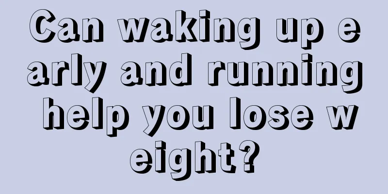 Can waking up early and running help you lose weight?