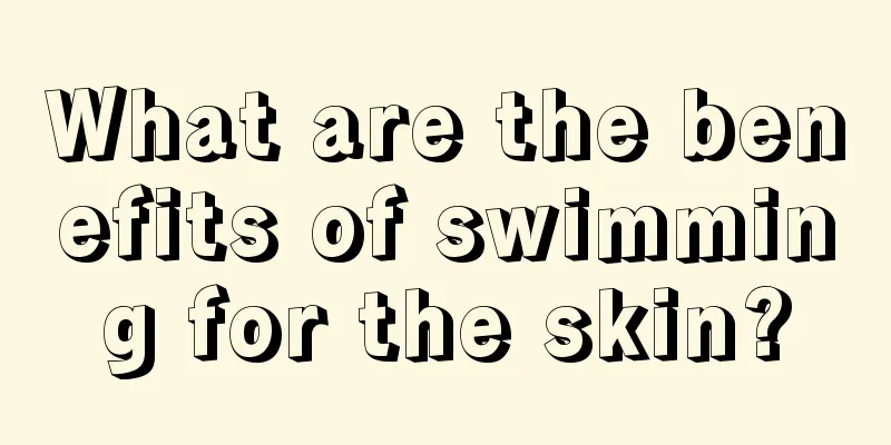 What are the benefits of swimming for the skin?