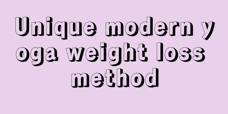 Unique modern yoga weight loss method